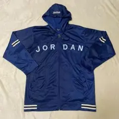 【XL】JORDAN フルジップ パーカー ジャケット ネイビー 裏フリースのサムネイル