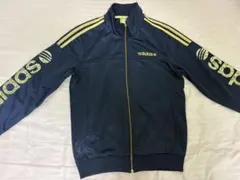 adidas ジャージジャケット ネイビー美品