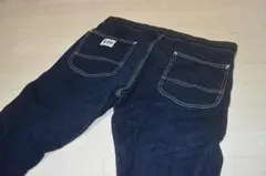 Lee ダークブルー スリムフィットデニムパンツ XL