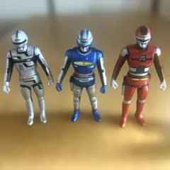 宇宙刑事ギャバン＋シャリバン＋シャイダー　ソフビ3体
