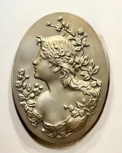 彫金画 岡部昭 工芸品 額縁 - メルカリ