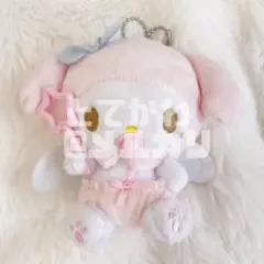 美品 マイメロディ マスコットホルダー ベビーエンジェル キーホルダーのサムネイル