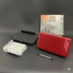 【✨未使用級✨/充電ケーブル/ソフト付】 任天堂 ニンテンドー3DS レッド