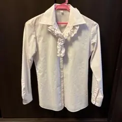 【美品】LES MUES フリル付きシャツ