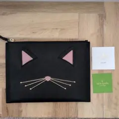 kate spade 猫クラッチバッグ 新品未使用