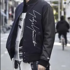 【試着のみ】ヨウジヤマモト×ニューエラ(NEW ERA)スタジャン XL