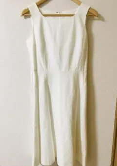 【美品】LISSEO ノースリーブワンピース 11号　Lサイズ　着丈９７ｃｍ