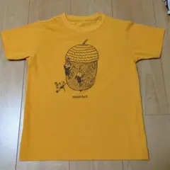 mont-bell 半袖Tシャツ　キッズ　オレンジ　130