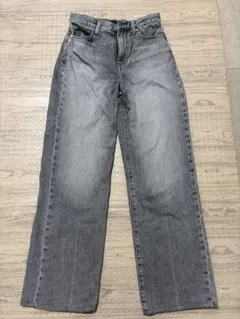 UNIQLO JEANS ワイドストレートジーンズ デニムパンツ
