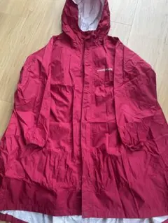 mont-bell レインコート 130 赤