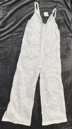 【新品未使用】ZARA 総刺繍入りオールインワン XSサイズ