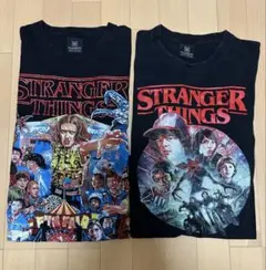 ストレンジャーシングス stranger things Tシャツ　2枚セット