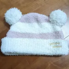 ジェラートピケ　ニット帽