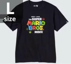 【Lサイズ】ユニクロ UT スーパーマリオブラザーズ ムービー　Ｔシャツ