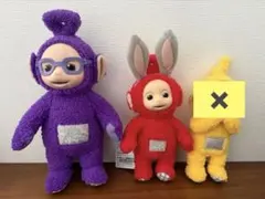テレタビーズBIGぬいぐるみ3体セット - メルカリ