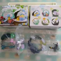 ポケモン　サーキュラージオラマコレクション　ブラッキー　ガラルポニータ