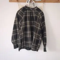 ROPÉ PICNIC チェック柄長袖シャツ