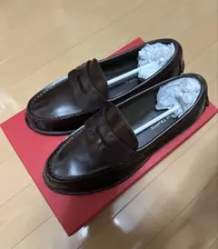 Oriental Traffic ローファー レインシューズ　茶色25.5cmのサムネイル