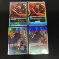 即日発送 ワンピースカード シャンクス ヤソップ SR 各2枚セット