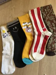 新品　レディース　22〜25 ソックス　靴下　5足セット　値下げバラ売り不可