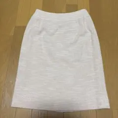春スーツのスカート　ピンクベージュ　　 9号　 千趣会　ジャケットも別売り