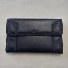 Lacoste 黒 レザー 長財布のサムネイル