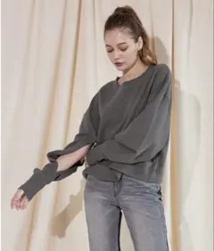 ALEXIA STAM/ リバーシブル2wayトップス