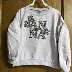 ANNA SUI mini 薄紫 トレーナー　120