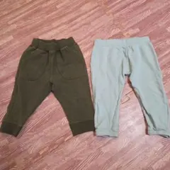 UNIQLO H&M ベビー ロングパンツ 2点セット 80cm まとめ売り