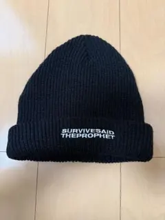 SURVIVESAID THEPROPHET ニット帽 ブラック