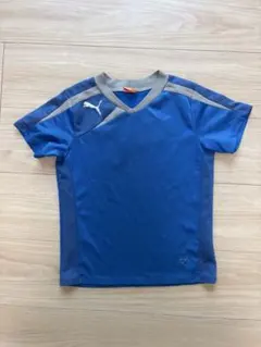 PUMA サッカーシャツ ブルー グレー　120のサムネイル