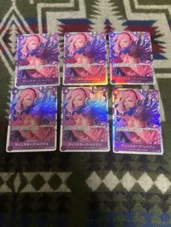 ワンピースカードゲーム　ONE PIECE ヴィンスモーク・レイジュ　SR 紫