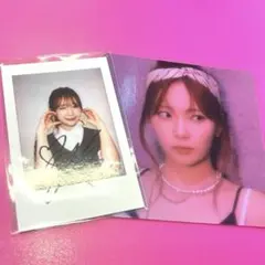 NiziU マユカ　11 ポラロイド　コースター　2点セット