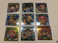 ワンピースマン　コレクターシール　超新星編　9種