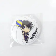 ハイキュー!!　トレーディングふかふか缶バッチ　影山