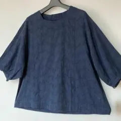2026ss コットンガーゼ刺繍2wayブラウス - メルカリ
