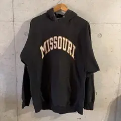 希少 STEVE & BARRY'Sミズーリ大学 リバースウィーブ 肉厚パーカー