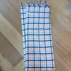 ポール・スミスウール95％ チェック柄マフラー