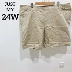一点もの✨️海外古着✨️JUST MY 【24W】ショートパンツベージュ 夏物