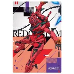 ガンダムジークアクスウエハース「赤いガンダム（レア）」未開封新品　プラカード