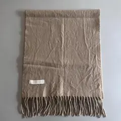UNIQLO カシミアマフラー ベージュ
