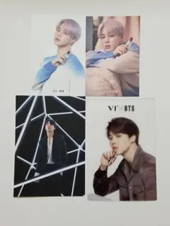 VT×BTS 香水 JIMIN ジミン トレカ ミニフォト 透明カード