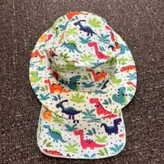 恐竜柄 キッズハット 54cm 子ども　帽子　きょうりゅう　しまむら