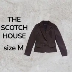 ザ スコッチ ハウス ジャケット ダークブラウン モールスキン 38