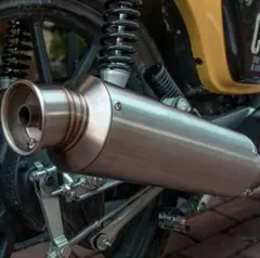 の*ー様 エリミネーター400 ディアブロマフラー スリップオン K-SPEED