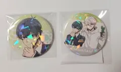 ブルーロック モーニングルーティン ホログラム缶バッジ 特典 凪誠士郎 潔世一