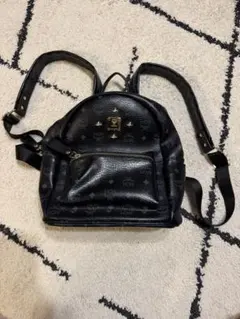 MCM スタッズ バックパック ブラックのサムネイル