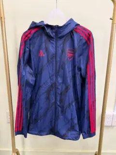 adidas アーセナル ナイロンジャケット ネイビー