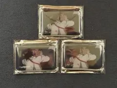 名探偵コナン　中国限定　缶バッジ　服部平次　遠山和葉　3点セット