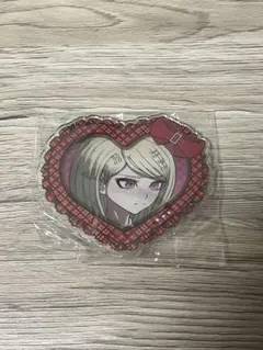 ダンガンロンパ ハート型アクリルバッジ　赤松楓